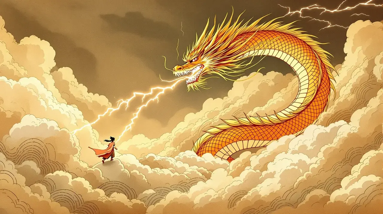 龙吟九霄 燃爆苍穹 - 真龙血脉觉醒,杂役少年逆天封神,全网最热血国漫。